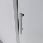 Душевая дверь Veconi Evo 100 CH, 1800x1950, хром, стекло прозрачное