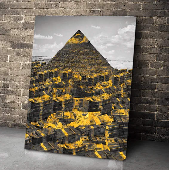 Постер "Денежная пирамида"