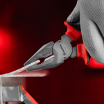 Плоскогубцы Nickel, 160 мм, никелированные, двухкомпонентные рукоятки Matrix