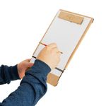 Планшет-клипборд МДФ, А4 (22*35см) Гамма "Московская палитра", магнитный зажим