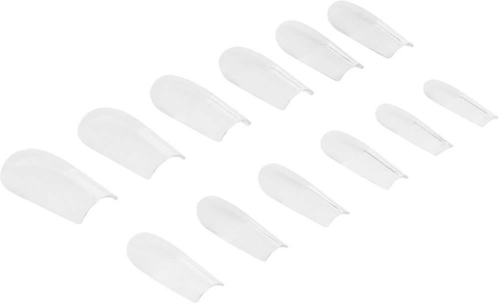 NEONAIL Flexi Tips Invisible - , 300 szt.