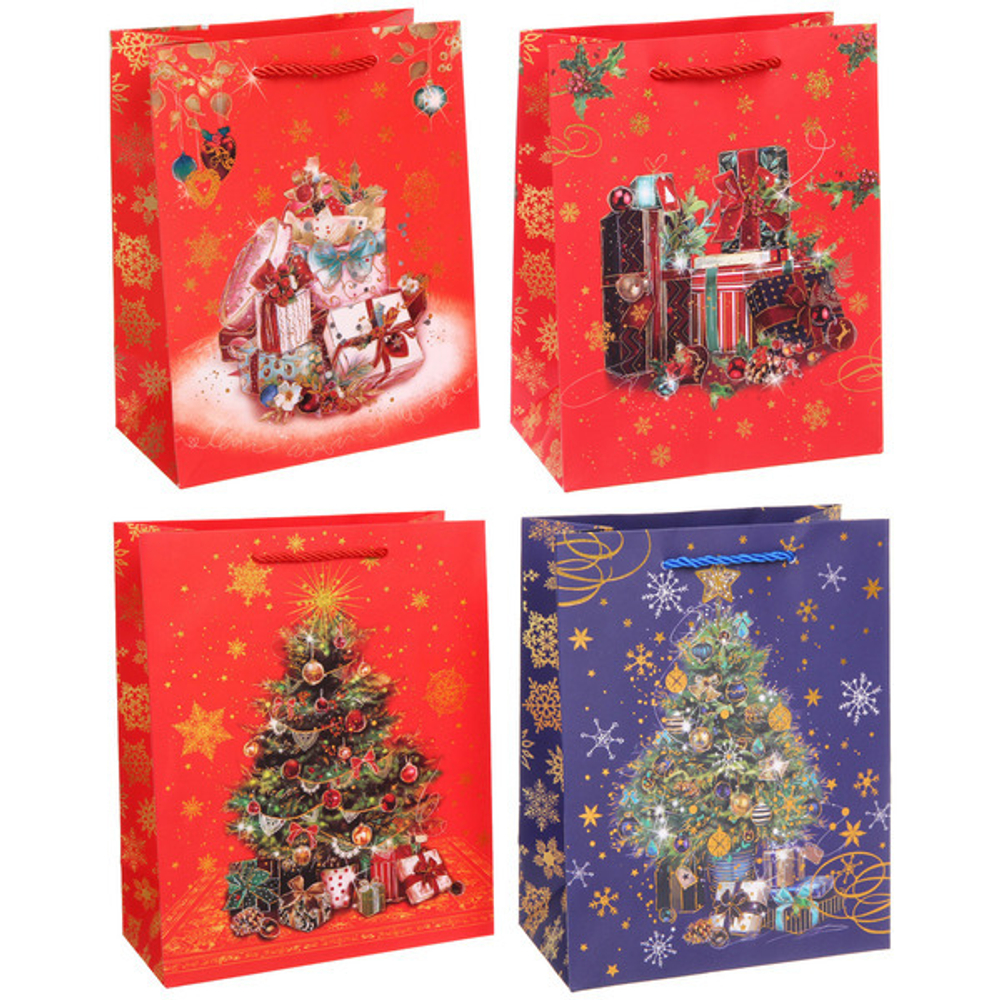 Пакет подарочный «Лесное чудо» 18*23*8 см, микс