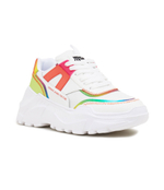 Кожаные кроссовки Versace Jeans Couture - белый(76VA3SC4ZSB10)