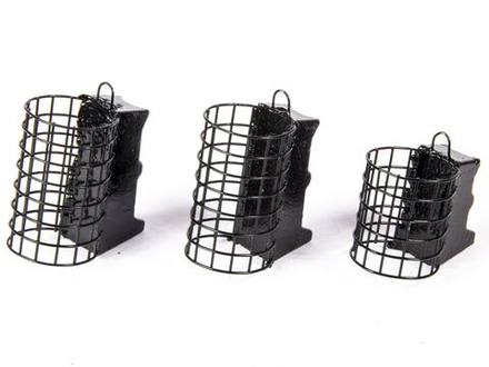 Набор металлических фидерных кормушек FC M1 ТОЧНЫЙ ЗАБРОС РЕКА 80г 100г 120г 3шт. коробочная версия