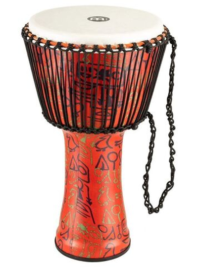 Джембе 14" С Веревочной Настройкой Travel Series, Синт Мембрана, Pharao'S Script Meinl Padj1-Xl-F