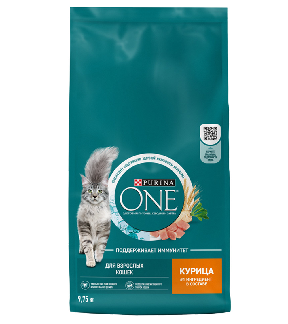 Purina One Adult Cat Курица 1кг. развес