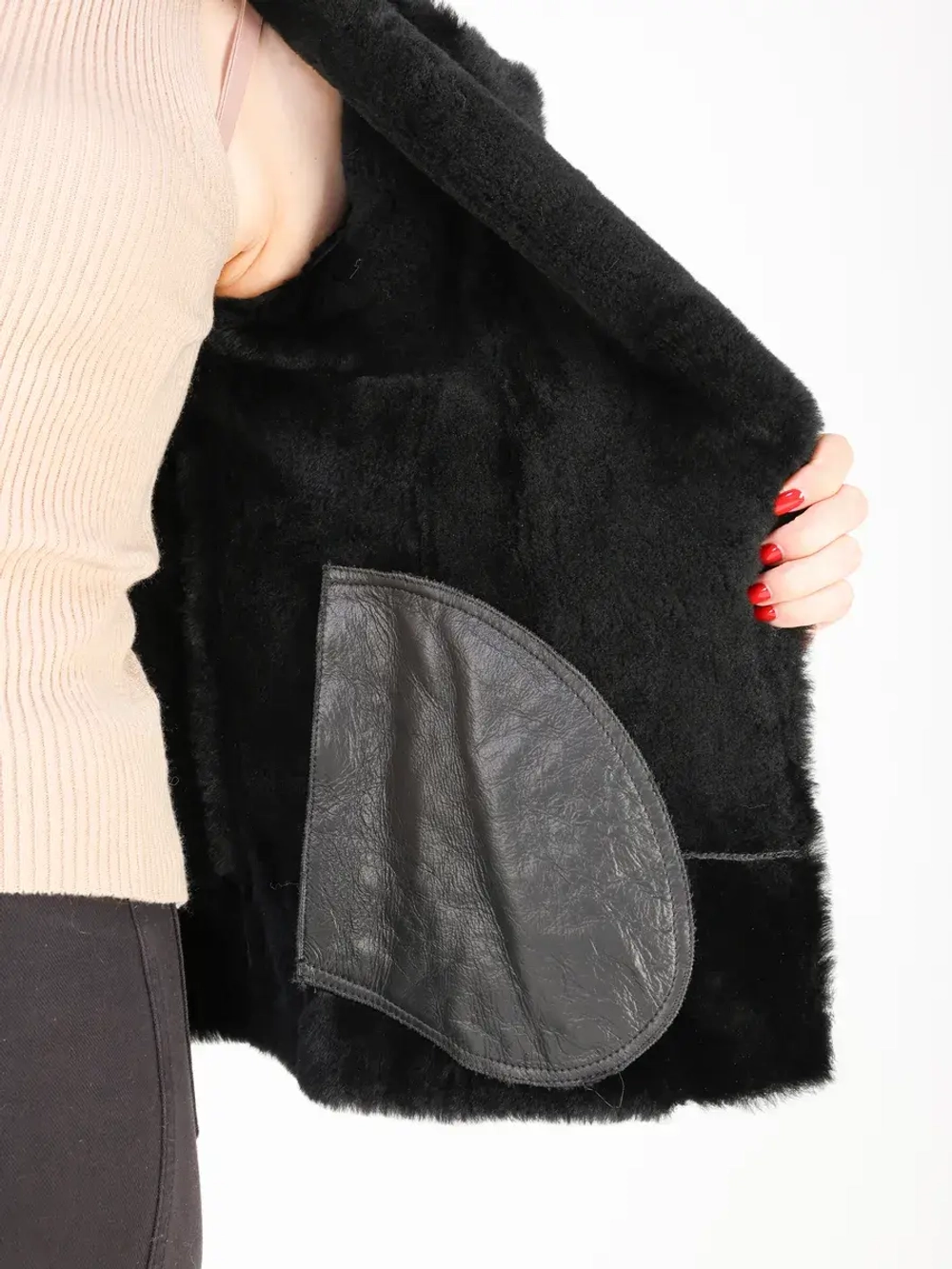 Дубленка зимняя натуральная пилот