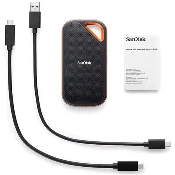 Внешний SanDisk Extreme PRO Portable 2TB USB-C - External SSD (SDSSDE81-2T00-G25)