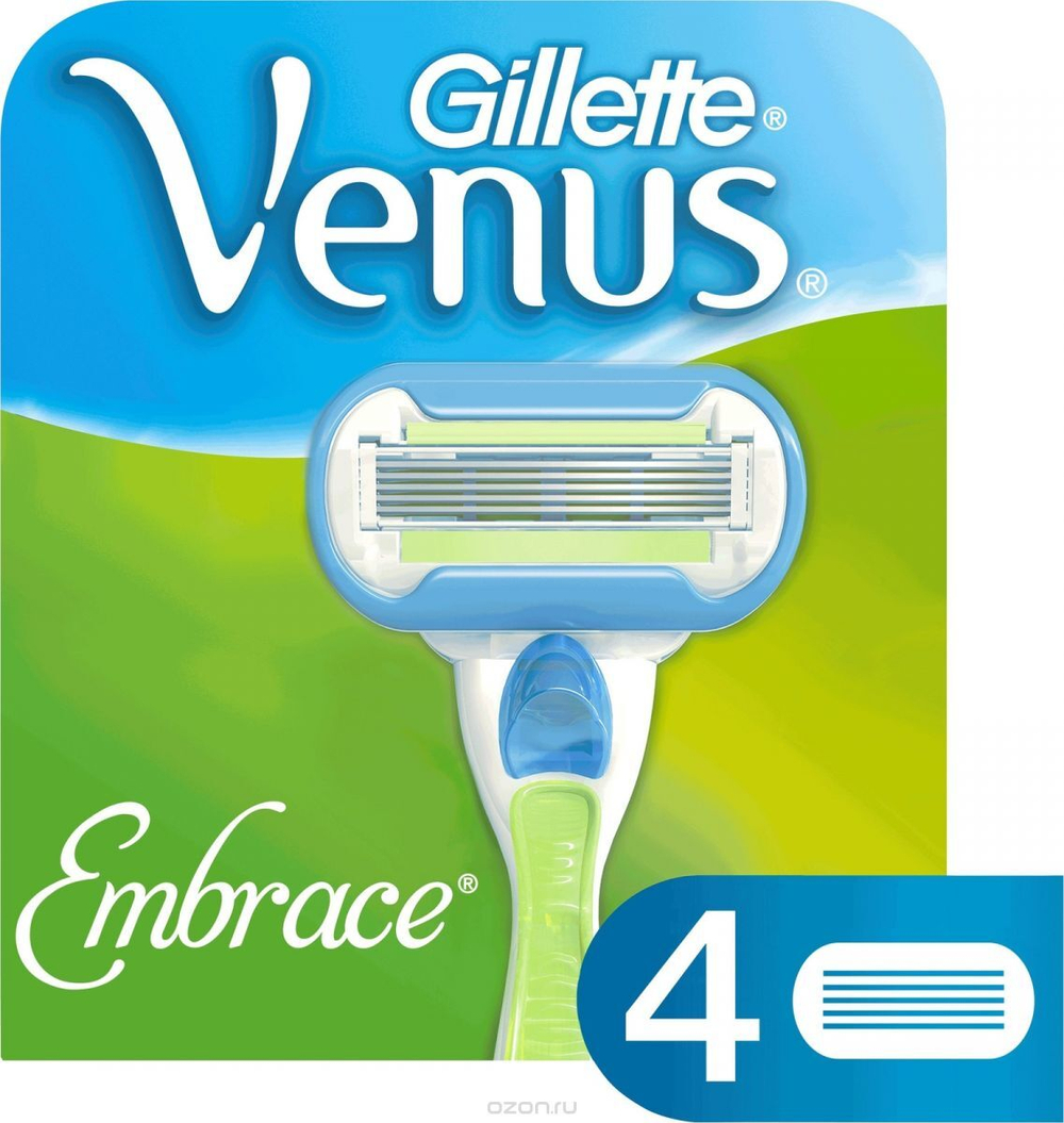 Gillette Кассеты сменные Venus Embrace, 4 шт