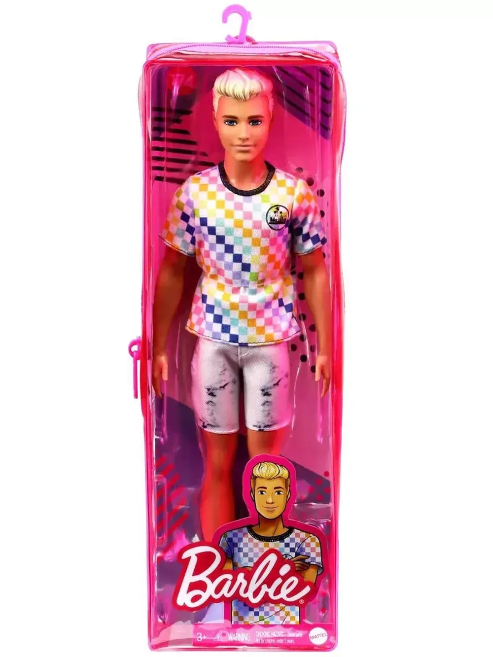 Кукла Барби Кен Игра с модой Fashionistas DWK44 GRB90