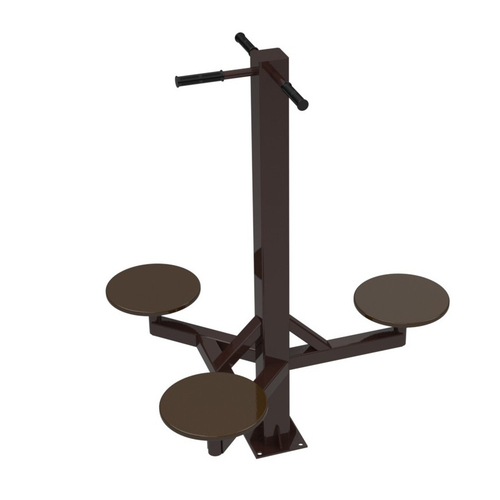 Уличный тренажер №26, "Твистер тройной", 1100*1115*1510 мм.