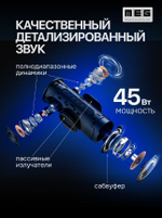 Портативная акустика  MEG SGA045BL