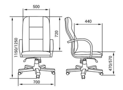 Кресло для руководителя ФИЛАДЕЛЬФИЯ 668