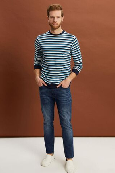 АЛЕКСАНДЕРГАРДИ Александергарди Полосатая толстовка регулярного покроя (E22-72401)