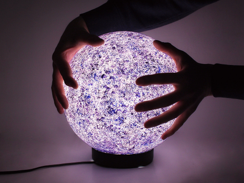 Светильник - Фиолетовая Плейона (25 см)