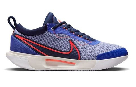 Мужские кроссовки теннисные Nike Zoom Court Pro - lapis/bright crimson/midnight navy