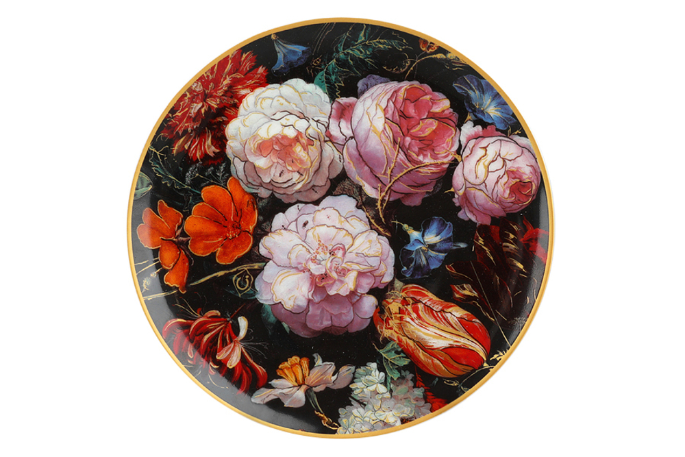 Чайная пара 250мл Carmani Натюрморт с маками Х. Рейкерс