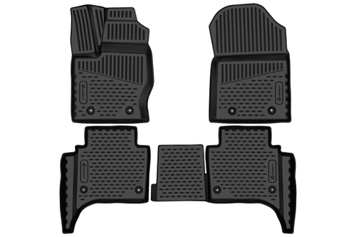 Коврики в салон для TANK 700 2024 - 4шт. (полиуретан) ELEMENT3DA71500210K