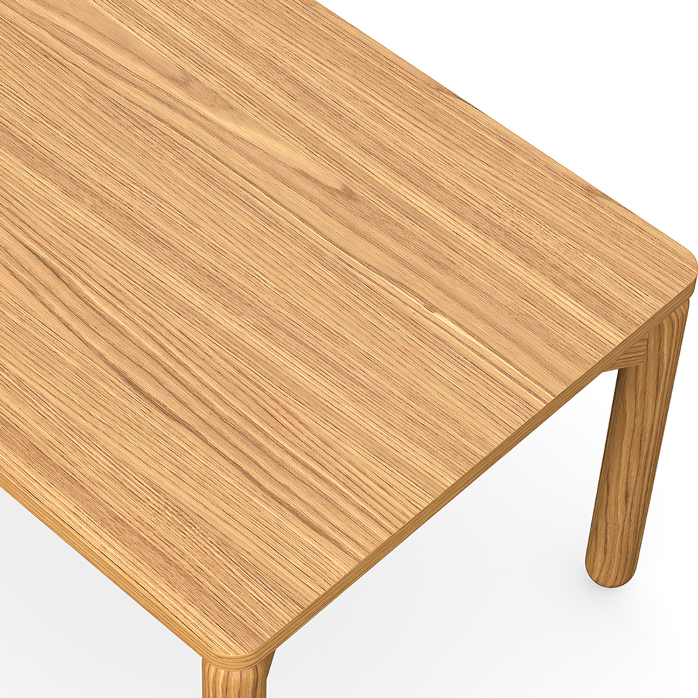 Столик кофейный saga, 50х70 см, ясень