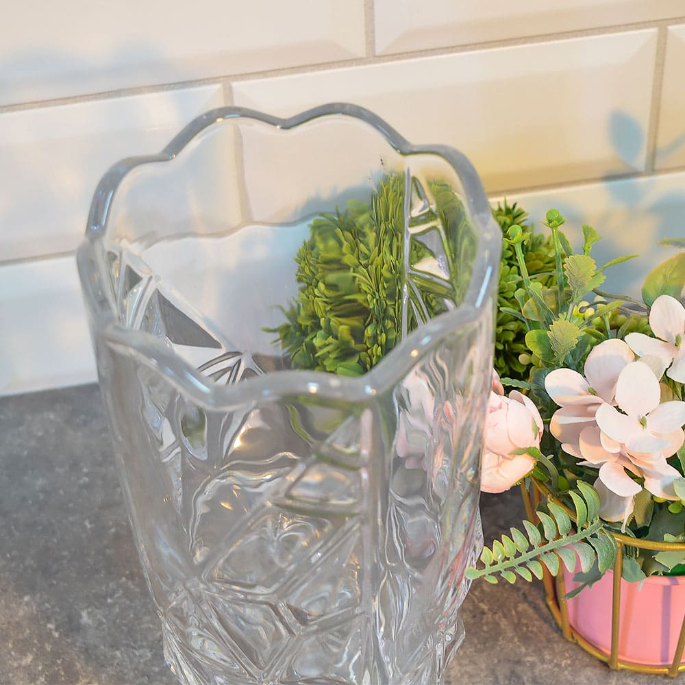 Ваза для цветов 25см d12см, LXHP17-25-1