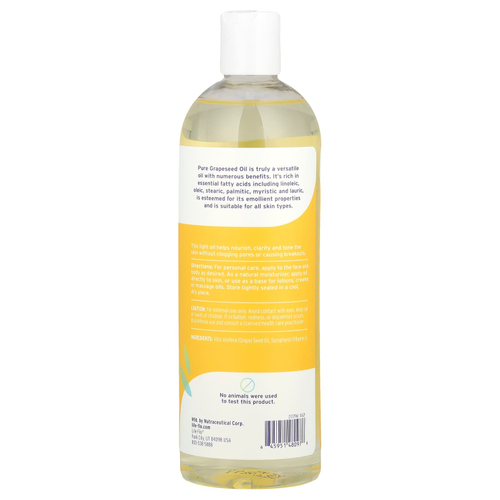 Life-flo, чистое масло из виноградных косточек, 473 мл (16 жидк. унций)