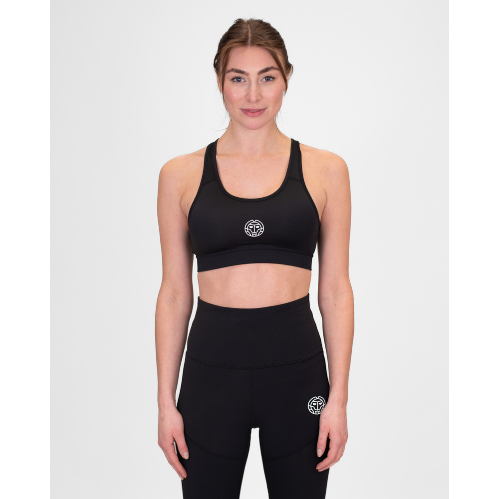 ОДЕЖДА ДЛЯ ТЕННИСА Женская, Спортивный бра BIDI BADU CREW MEDIUM SUPPORT BRA .