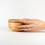 Деревянная Глубокая тарелка Art of Siberia из сибирского кедра бульоница T160