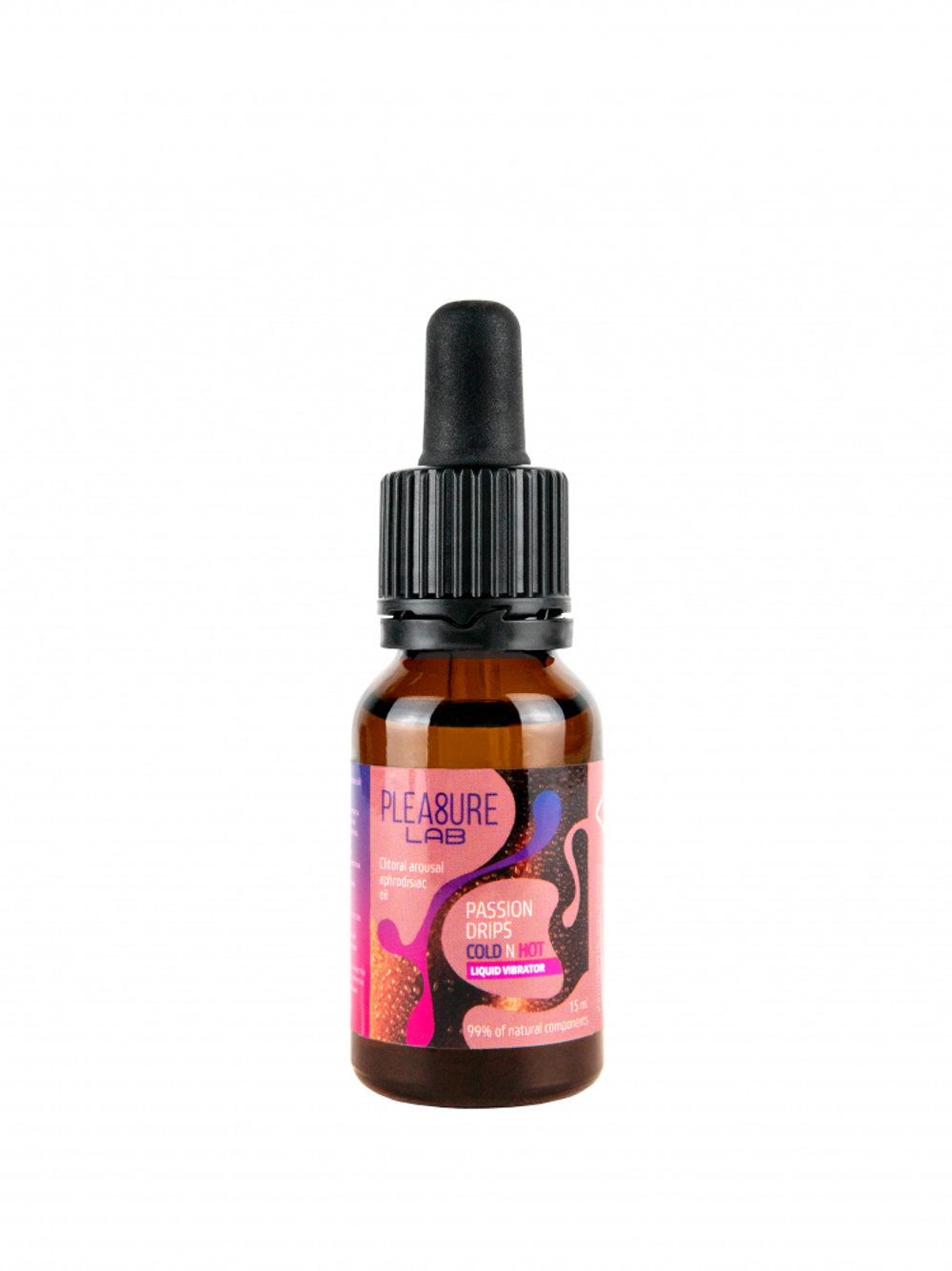 Жидкий Вибратор с Афродизиаком Pleasure Lab Passion Drips Cold n Hot 1190-02lab