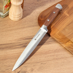 Нож кухонный Daniks, Confidence, разделочный, нерж сталь, 20 см, рук дерев, S-K43304-03