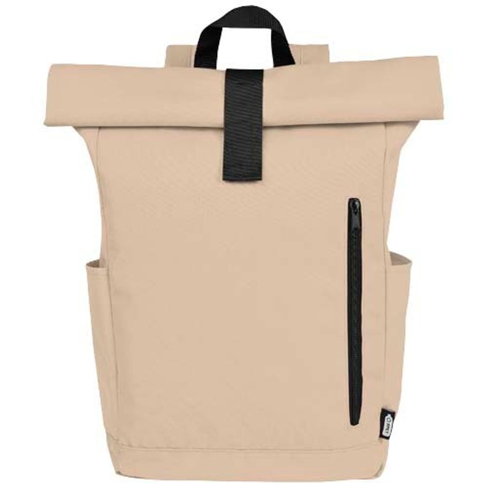 Рюкзак Byron 15,6" объемом 18 л со скручиваемым верхом, изготовленный из переработанного ПЭТ по стандарту GRS