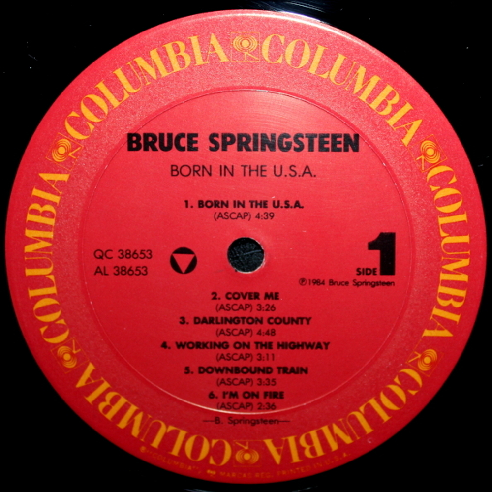 Bruce Springsteen / Born In The U.S.A. (LP)