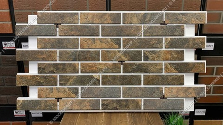 Клинкерная фасадная термопанель Keramin, Колорадо 4 ППС (пенополистирол), 600x1020 мм