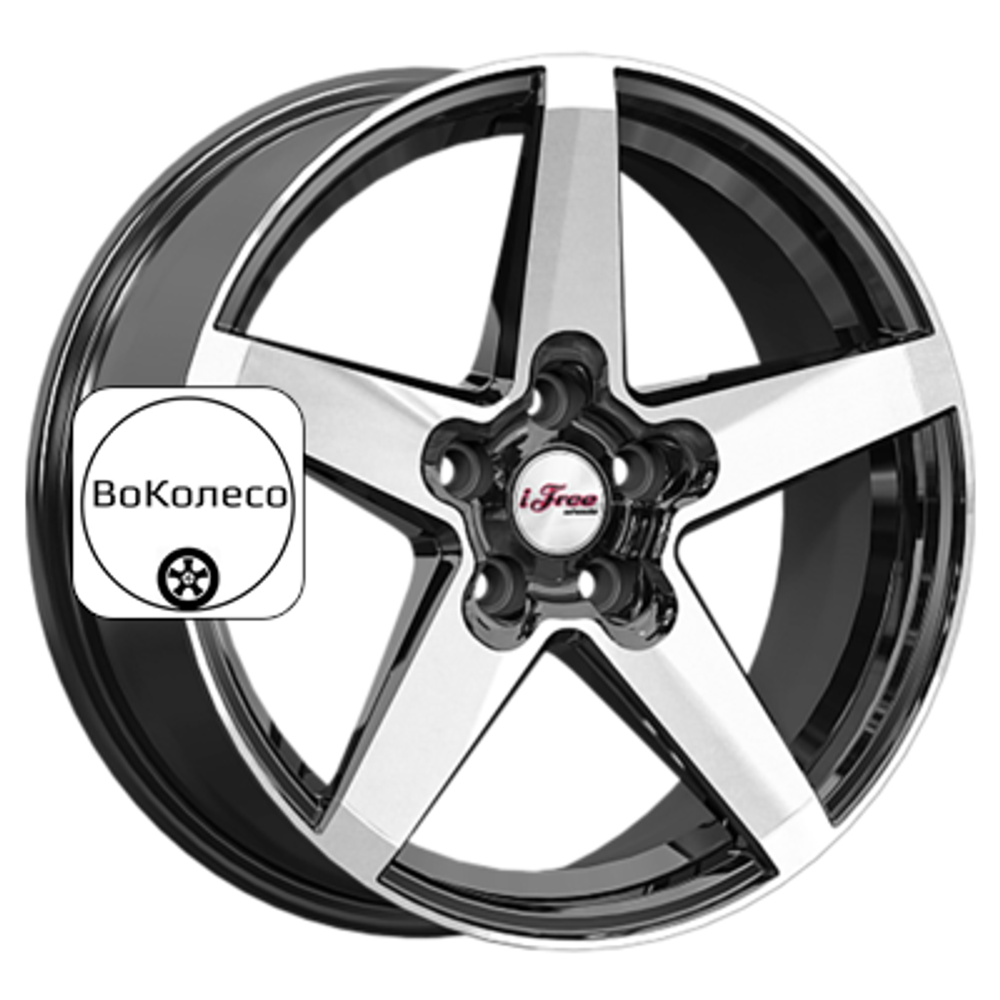 6,5x17/5x108 ET36 D60,1 Токен (КС1127) Блэк Джек iFree