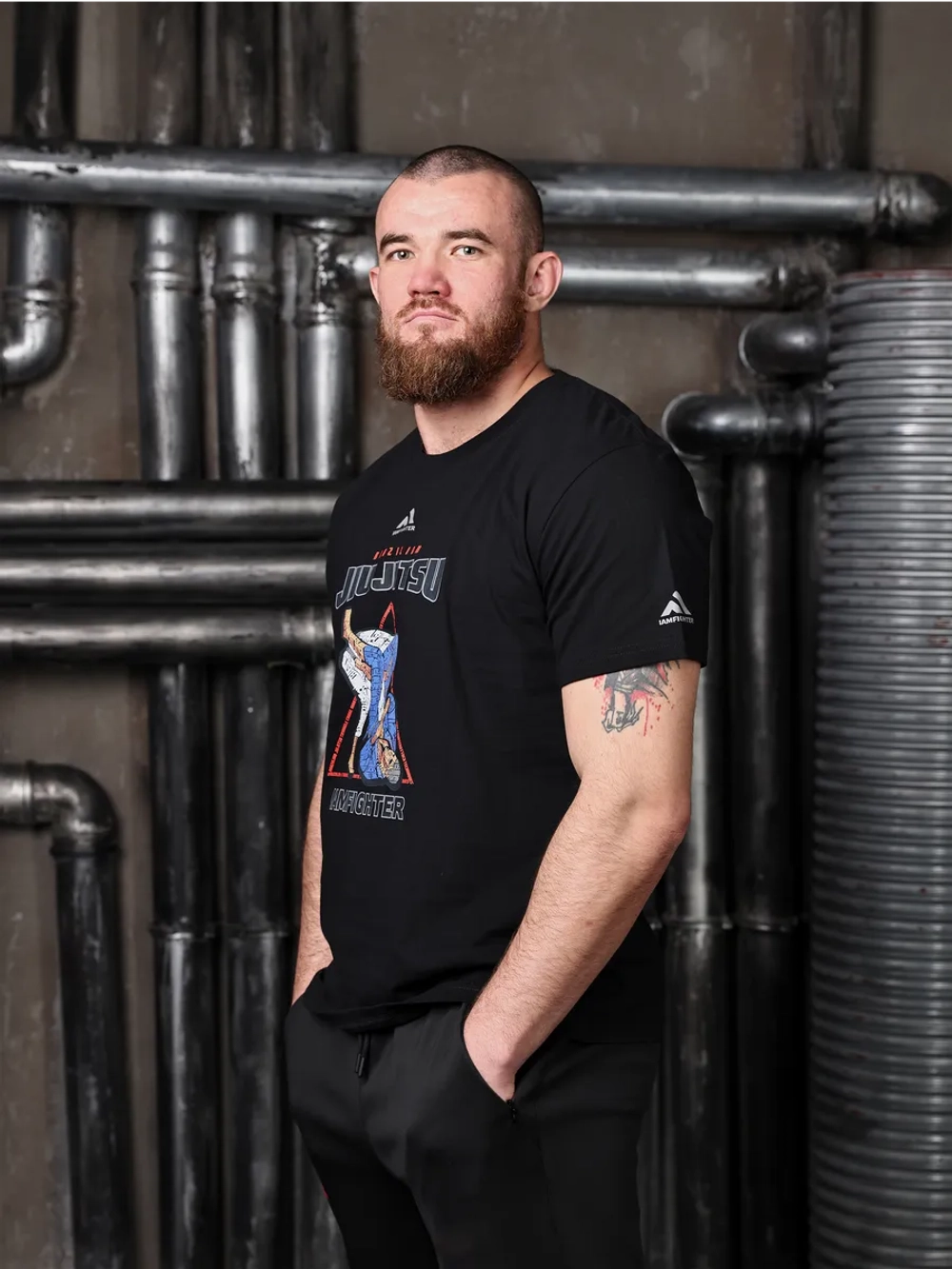 Футболка спортивная Джиу Джитсу