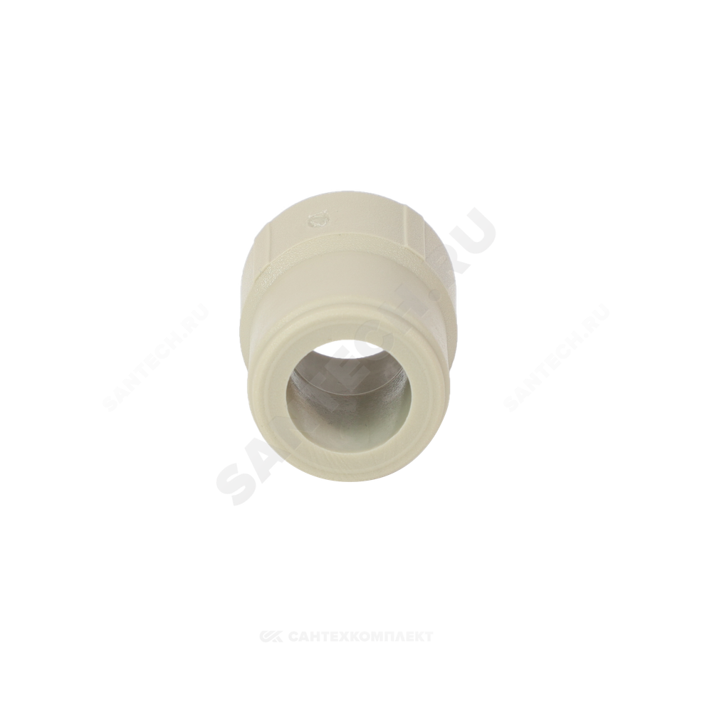 Муфта PP-R переходная серая Дн 50х25 внутр/наруж пайка VALFEX 10005025Г