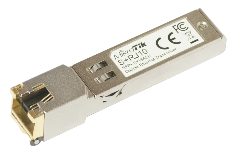 MikroTik S+RJ10 SFP+ модуль