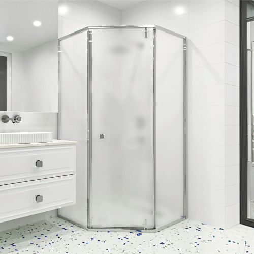 Душевой уголок RGW HO-088 (Матовое-Сатинат, 900x900)