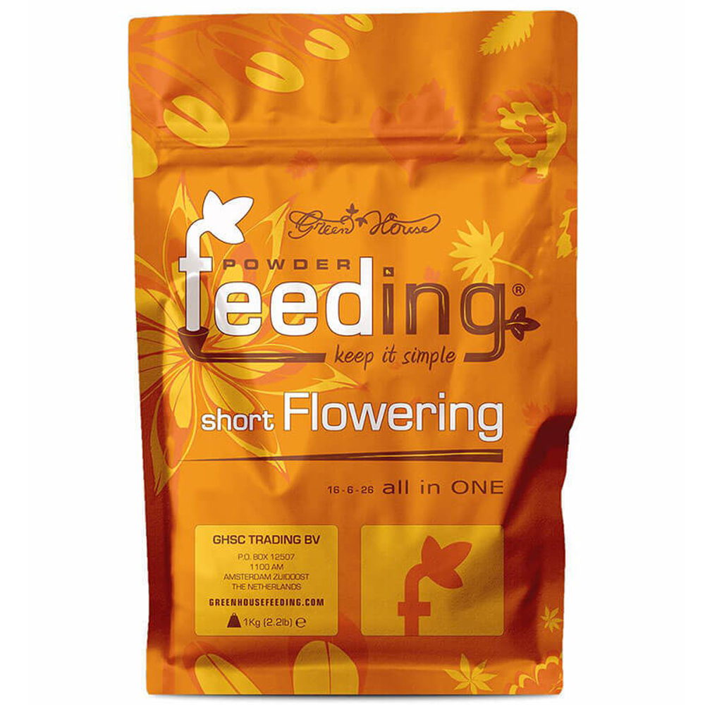 Минеральное удобрение Green House Powder Feeding Short Flowering 1 кг