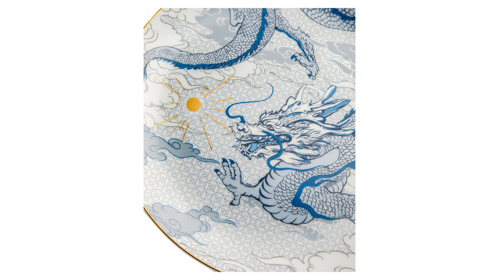 Тарелка закусочная Decor 21см de table Дракон