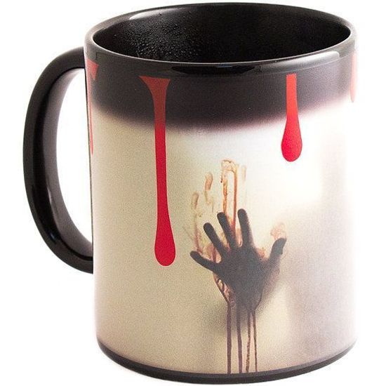 Кружка хамелеон "Ходячие мертвецы" с проявлением рисунка