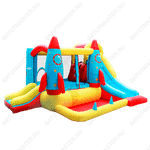 Батут для дома "Космические ракеты" 2,7*2,4*1,93 м