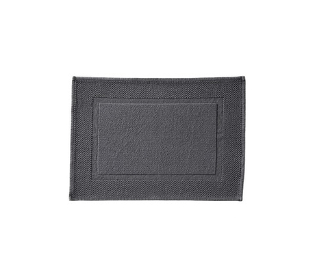Коврик для ванной COMORES ANTHRACITE 50 х 60 темно-серый хлопок 1350 гр/м 2 Blanc des Vosges 50 x 60