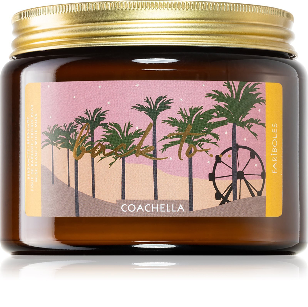 FARIBOLES Back to Coachella - ароматическая свеча /   400  g  / GTIN 3760059469742