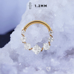 Кликер Magic Crystal PVD Yellow 1.2мм