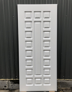 Входная металлическая дверь RеX (РЕКС) Премиум 3К Венге (Гладиатор)/ ФЛ-183 Белый ясень