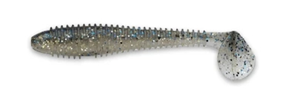 Приманка силиконовая Keitech Swing Impact FAT 6.8" #418 Bluegill Flash