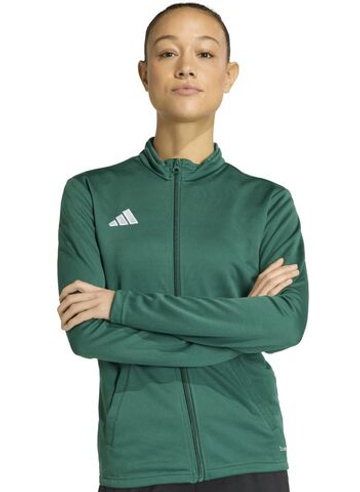 Женская Кофта теннисная Adidas Entrada 26 - dark green