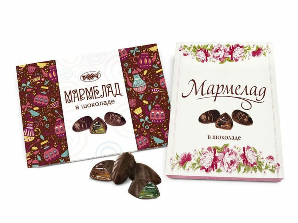 Мармелад в шоколаде НГ х/к 200 гр