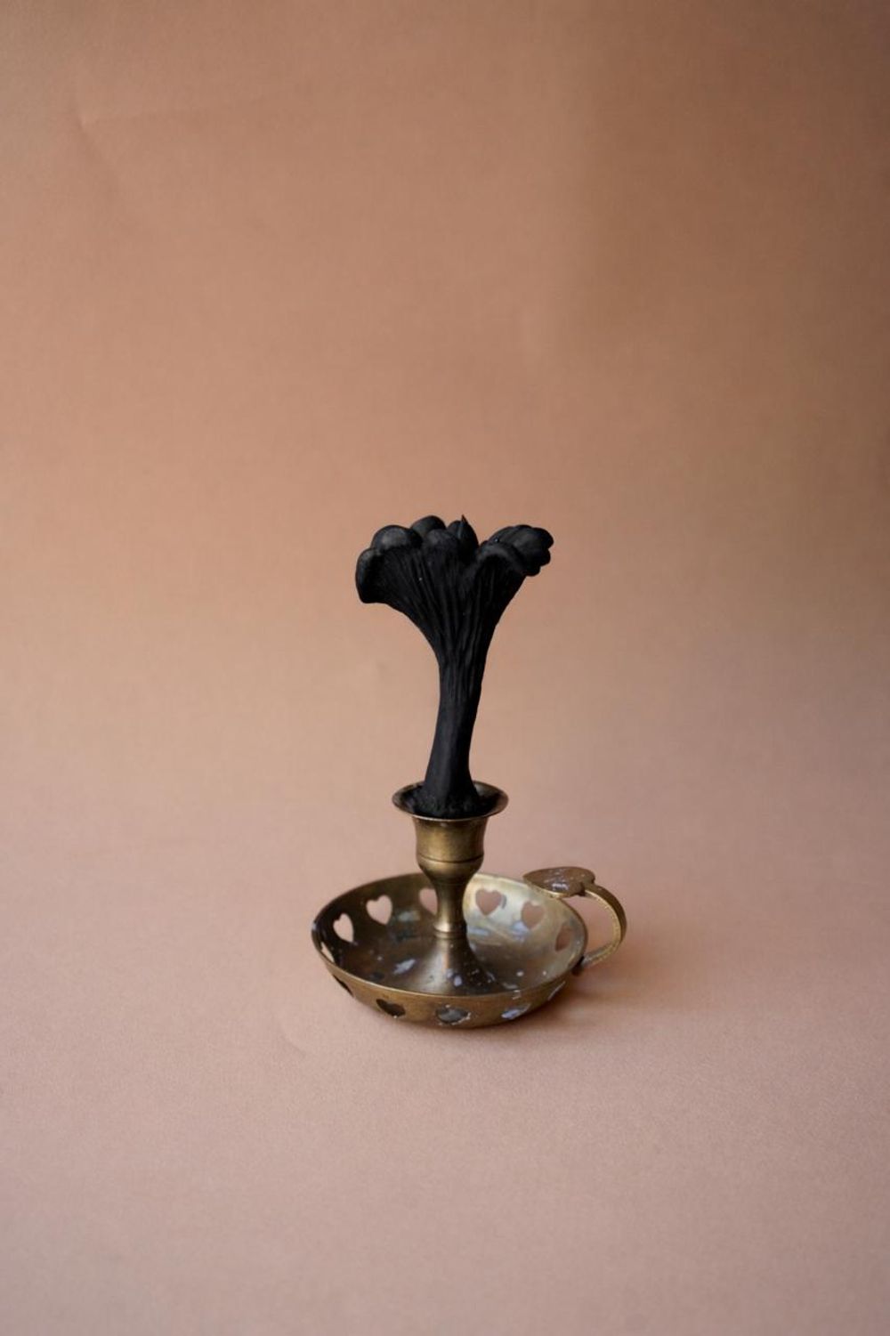 Свеча Unification Love Гриб Лисичка черная (Пачули и дерево)