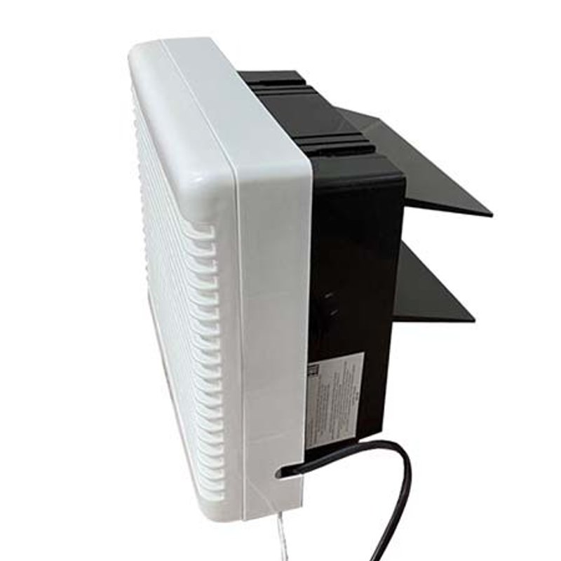 Осевой вентилятор реверсивный SRL15B с механическими жалюзи 270 м3 в час, мощность 26 Вт